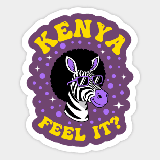 Kenya Feel It? Sticker